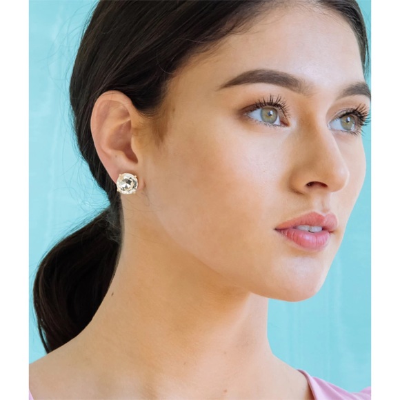 KATE SPADE • Large Dazzling Gumdrop Earrings - Picture 2 of 5